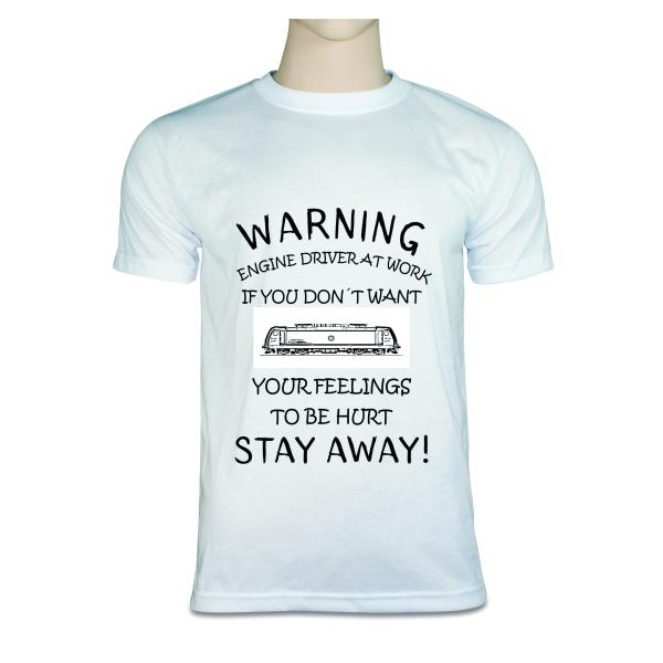 Engine driver at work